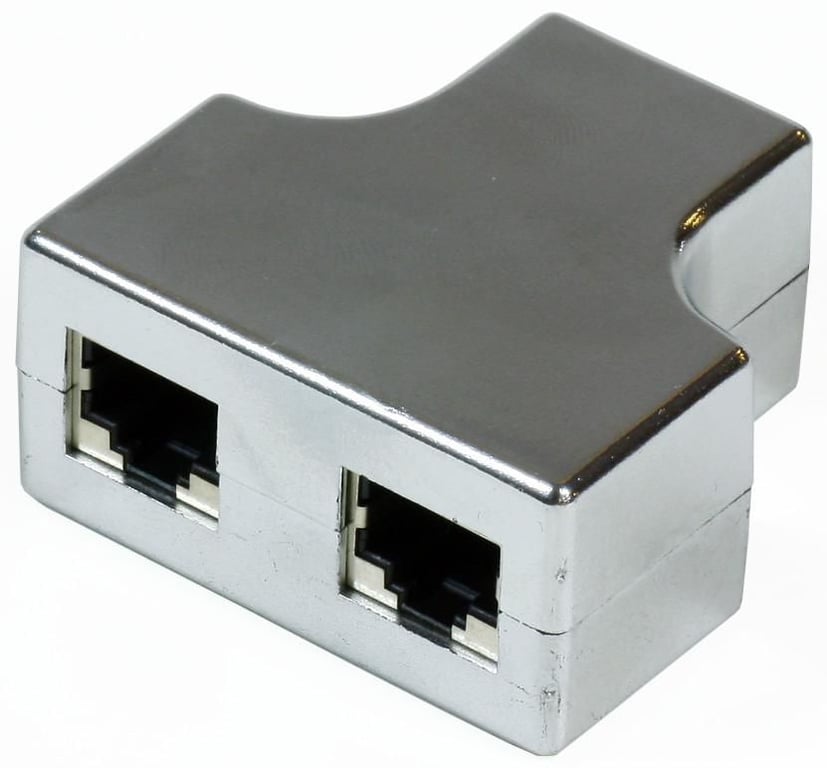 Microconnect MPK402-M rozgałęziacz sieciowy Czarny MPK402-M