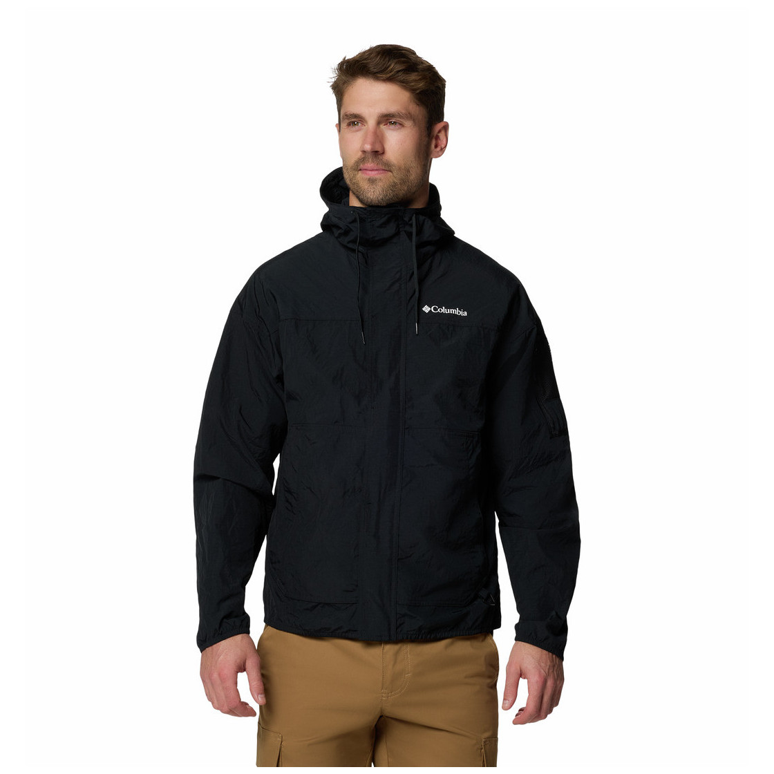 Męska wiatrówka Columbia Challenger™ II Windbreaker Rozmiar: XL / Kolor: czarny