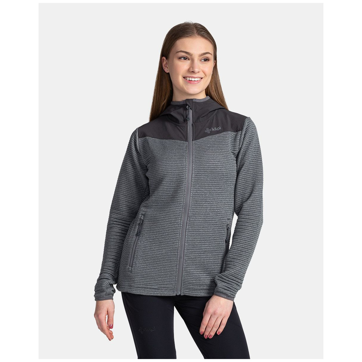 Bluza damska Kilpi Tanali-W Rozmiar: M / Kolor: szary