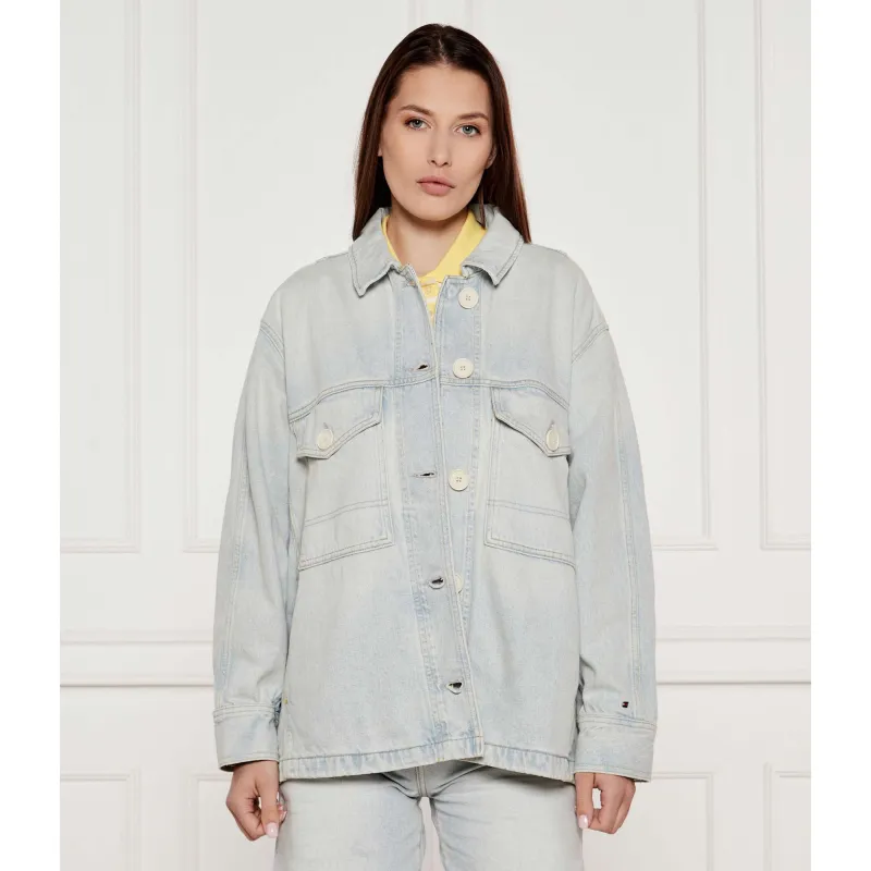 Tommy Hilfiger Kurtka jeansowa Oversize fit