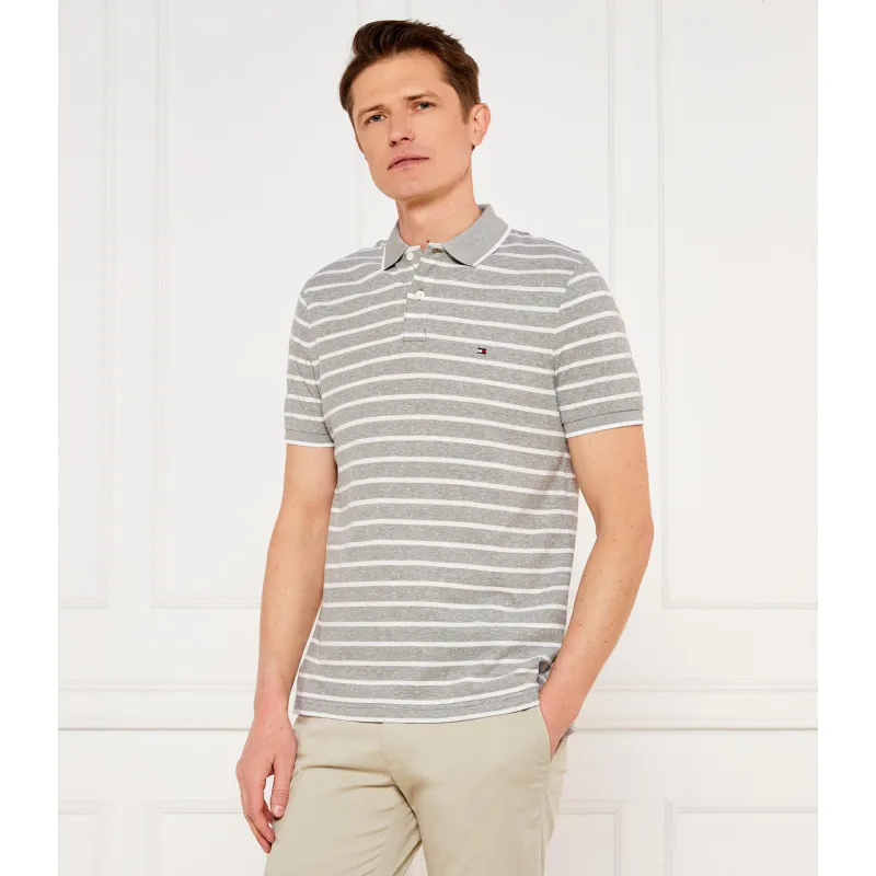 Tommy Hilfiger Polo | Regular Fit | z dodatkiem lnu