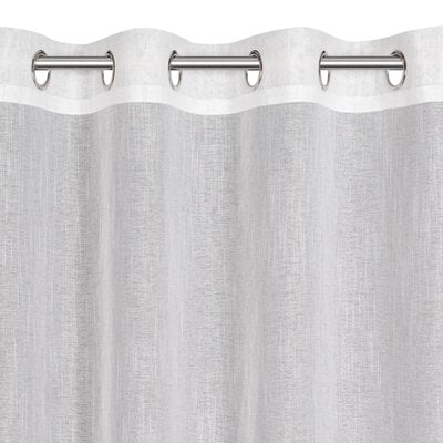 Firana gotowa EUROFIRANY Amira 140 x 250 cm Biały