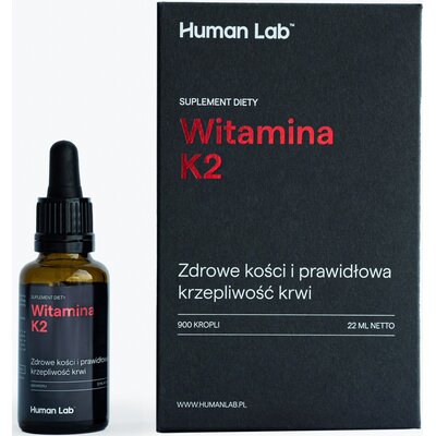 Witamina K2 HUMAN LAB w kroplach (22 ml)
