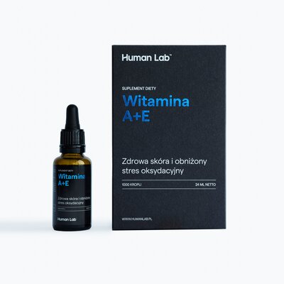 Witamina A+E HUMAN LAB w kroplach (24 ml)
