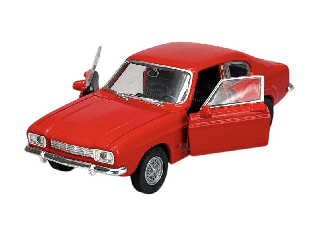 WELLY OLD TIMER 1969 FORD CAPRI CZERWONY 1:34 SAMOCHÓD NOWY METALOWY MODEL 43753