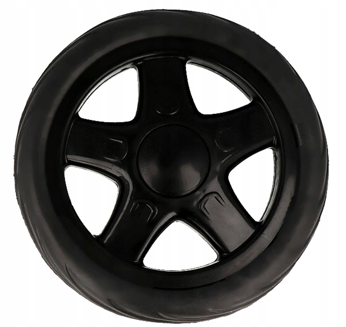 KOŁO KÓŁKO DO TORBY WÓZKA NA ZAKUPY WÓZEK ZAKUPOWY NA KOŁACH CZARNE 1szt