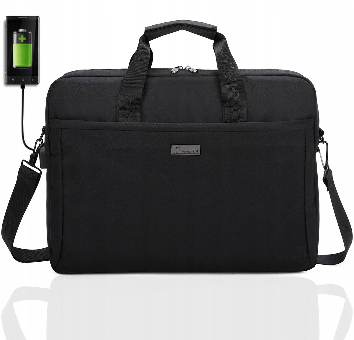 Reverse Torba do laptopa duża na ramię LAPTOP 17,3