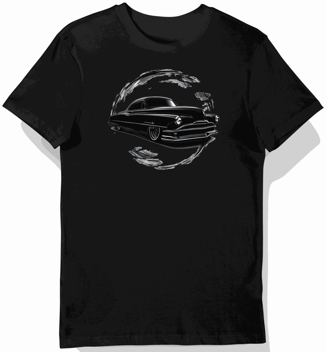 Koszulka męska czarna z Motywem Klasycznego Oldsmobile XXL