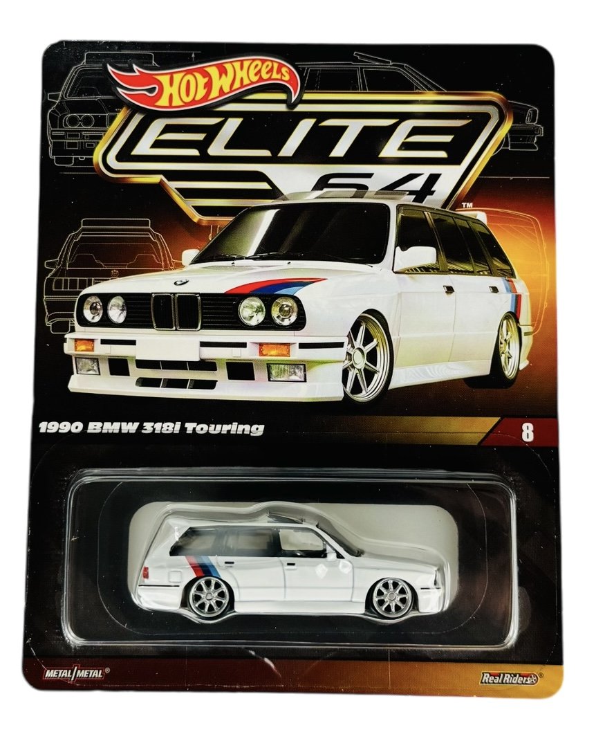 HOT WHEELS ELITE 64 1990 BMW 318i TOURING HNJ60
