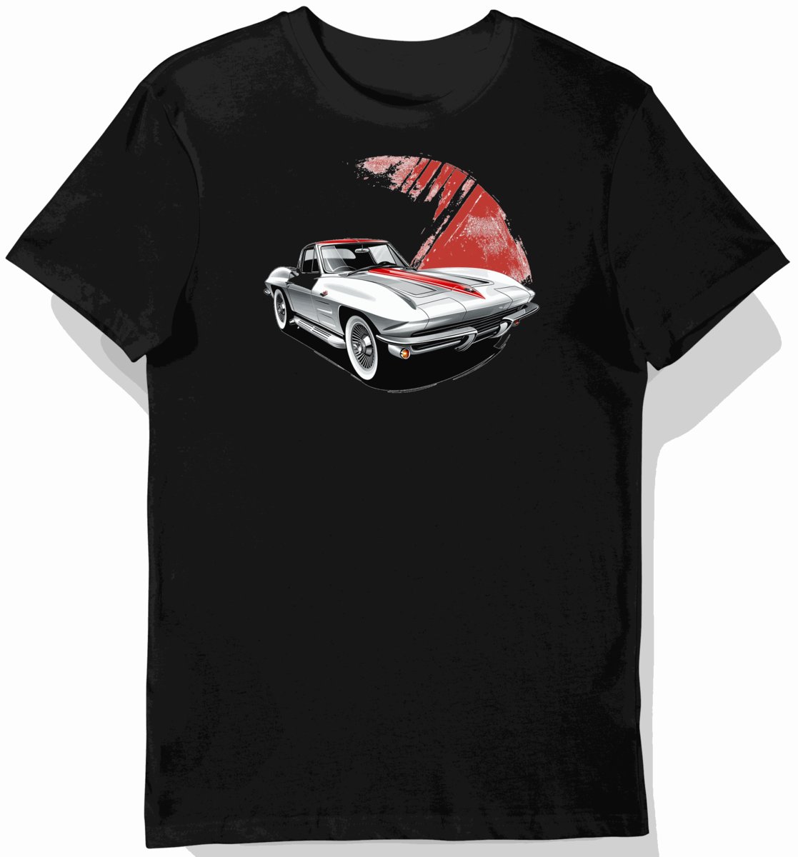 Koszulka męska czarna z Efektem Klasycznego Blasku XL