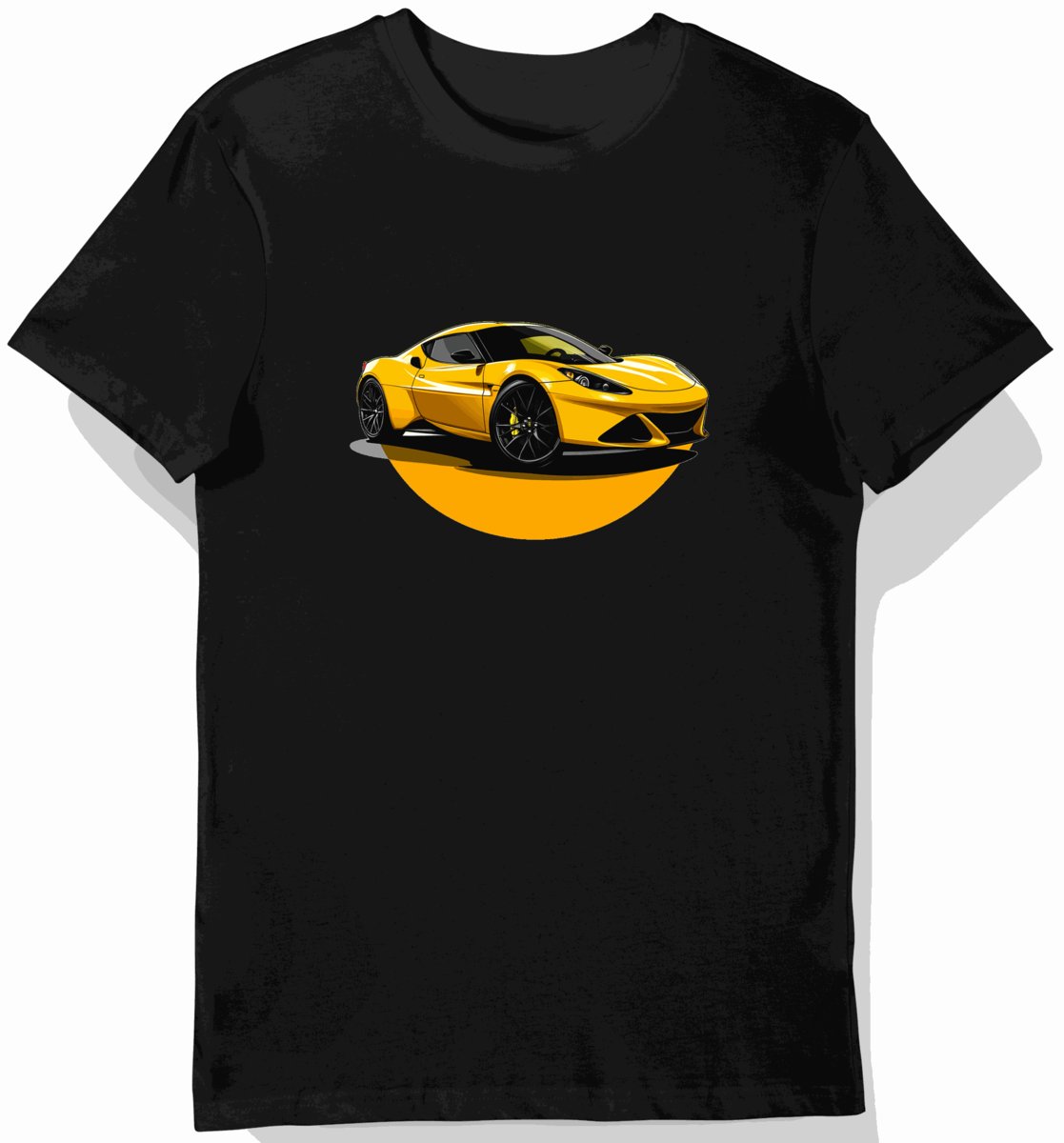 Koszulka męska czarna Lotus Evora w Sportowym Blasku XXL