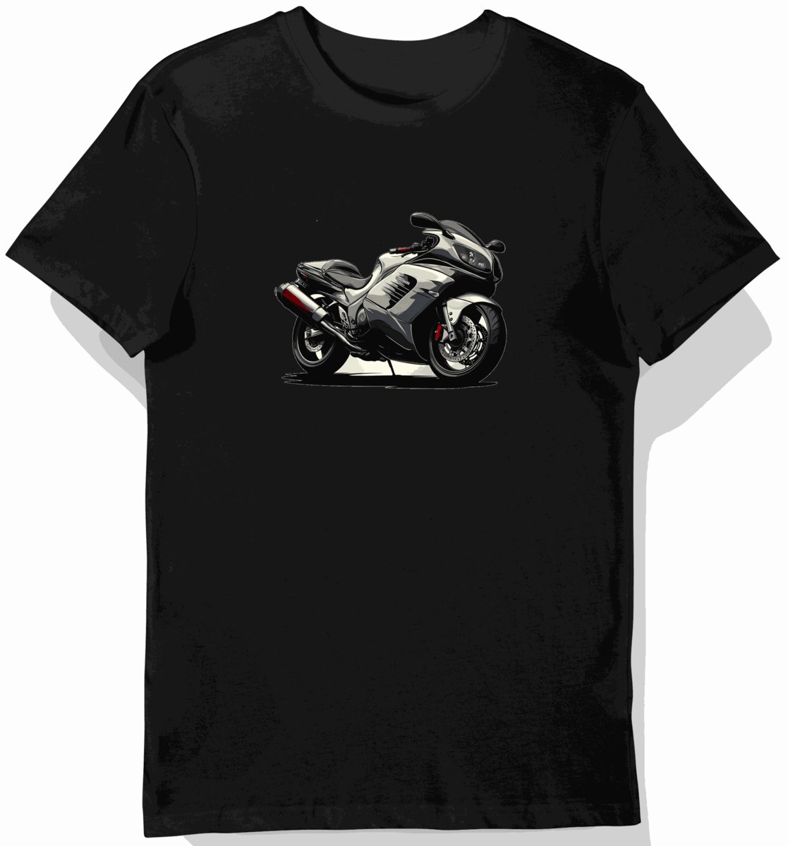 Koszulka męska czarna Motocyklowy Styl Honda ST1300 XL