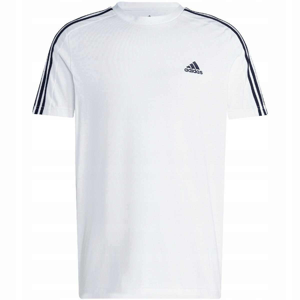 Koszulka adidas Essentials Single biała IC9336 M