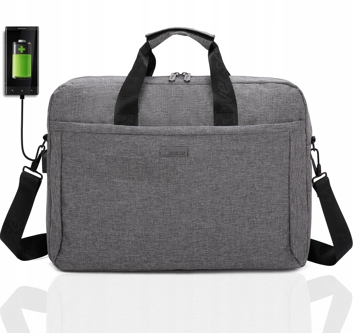 Reverse Torba do laptopa duża na ramię LAPTOP 15,6