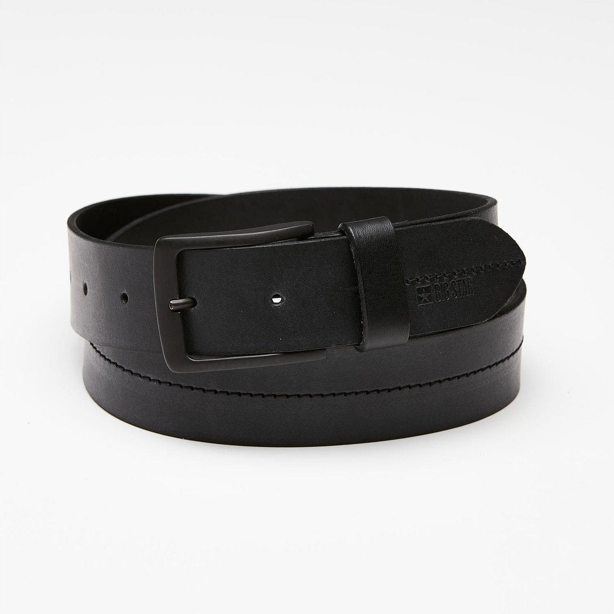 BIG STAR PASEK MĘSKI SKÓRZANY HH674138 CZARNY 105