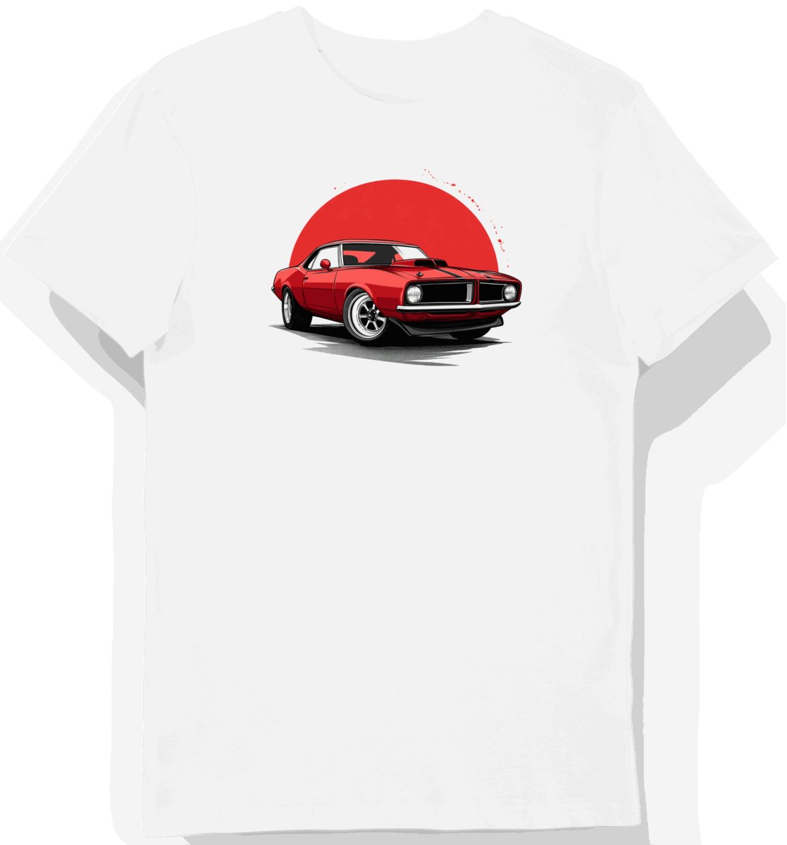 Koszulka męska biała Sportowa elegancja z AMC AMX 1969 XXL