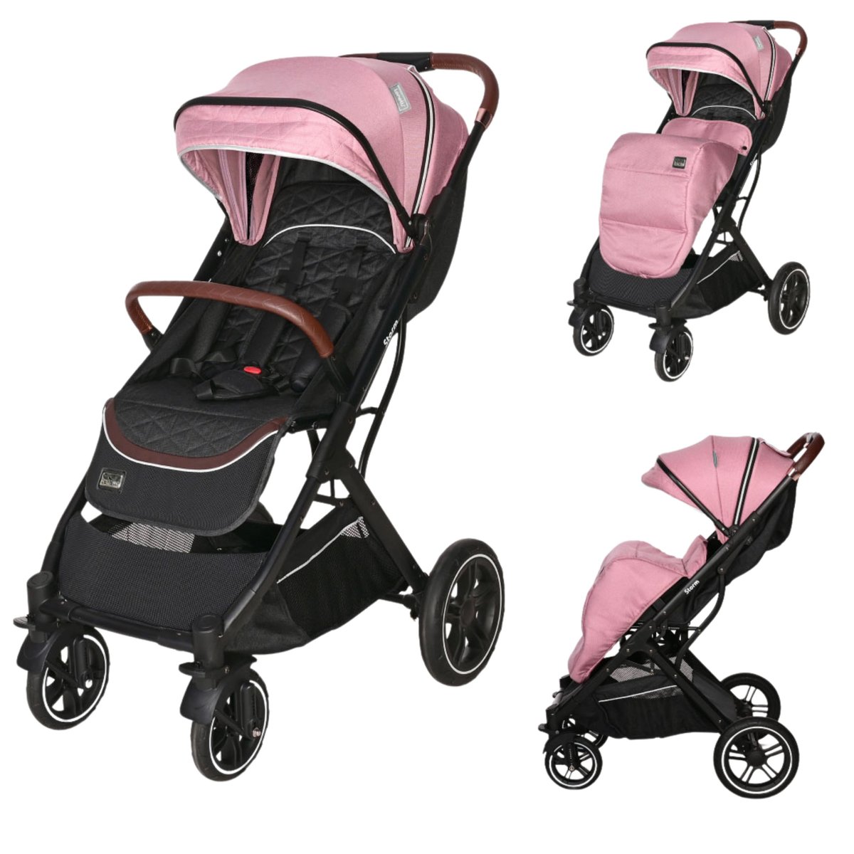 Wózek spacerowy lekki i solidny spacerówka składana Lorelli Storm