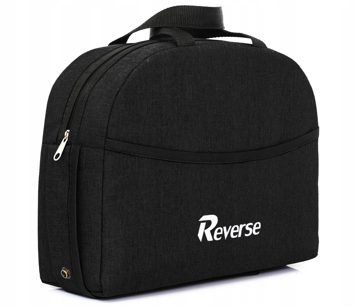 TORBA DO WÓZKA UNIWERSALNA DLA MAMY TATY MELANŻ LEN PRAKTYCZNA