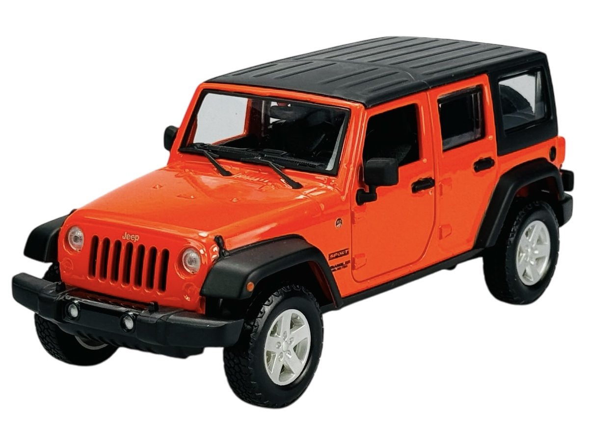 MAISTO 2015 JEEP WRANGLER UNLIMITED POMARAŃCZOWY 1:24 31268