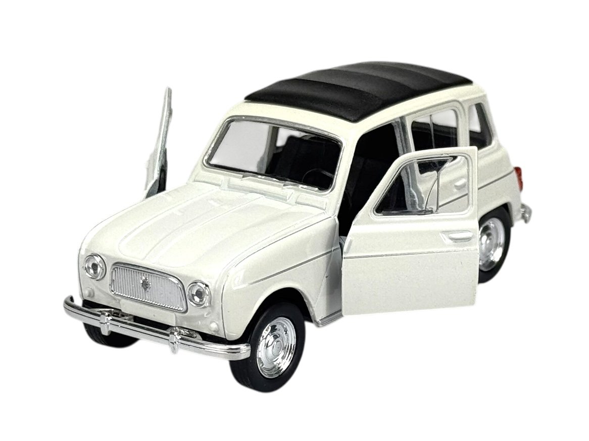 WELLY OLD TIMER RENAULT 4 BIAŁY 1:34 SAMOCHÓD NOWY METALOWY MODEL 43741
