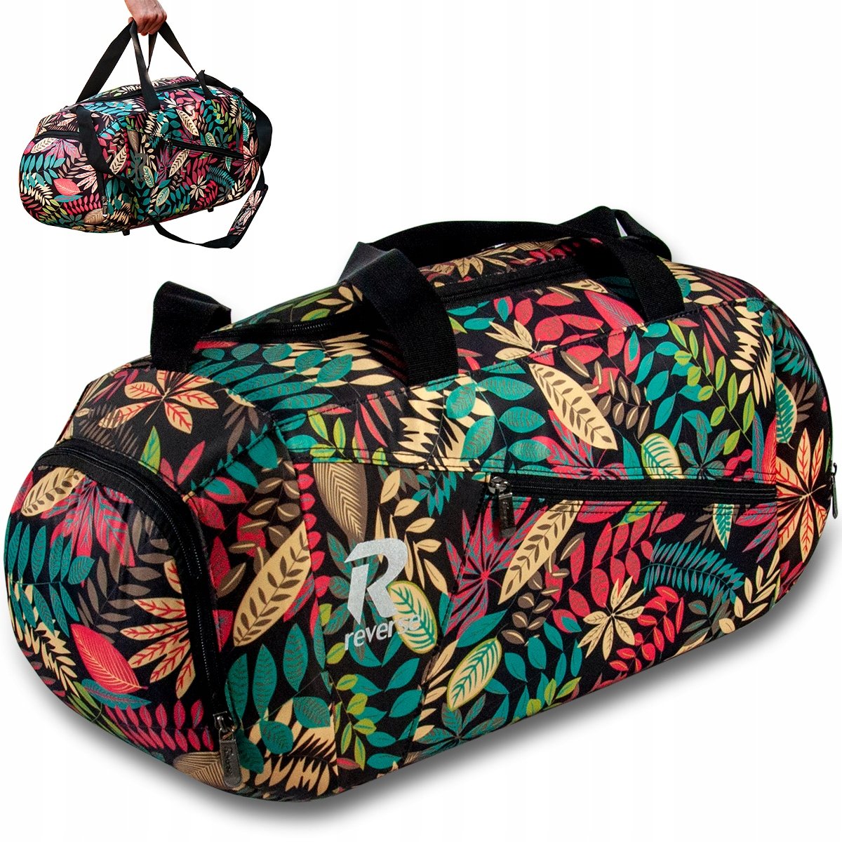 Torba treningowa sportowa kieszeń NA BUTY FITNESS siłownia trening basen