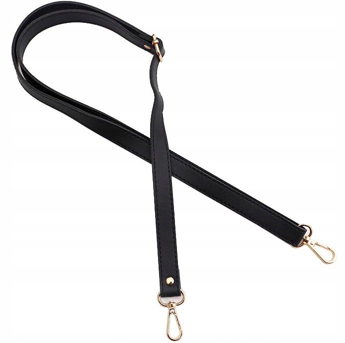 PASEK do torebki torby Regulowany Skórzany ZŁOTY