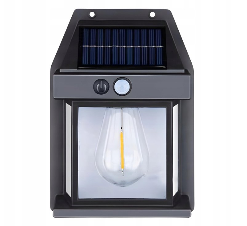LAMPA SŁONECZNA LED ZEWNĘTRZNA kinkiet ZMIERZCH CZUJNIK RUCHU