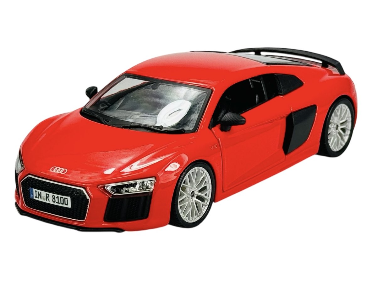 MAISTO AUDI R8 V10 PLUS CZERWONY 1:24 31513
