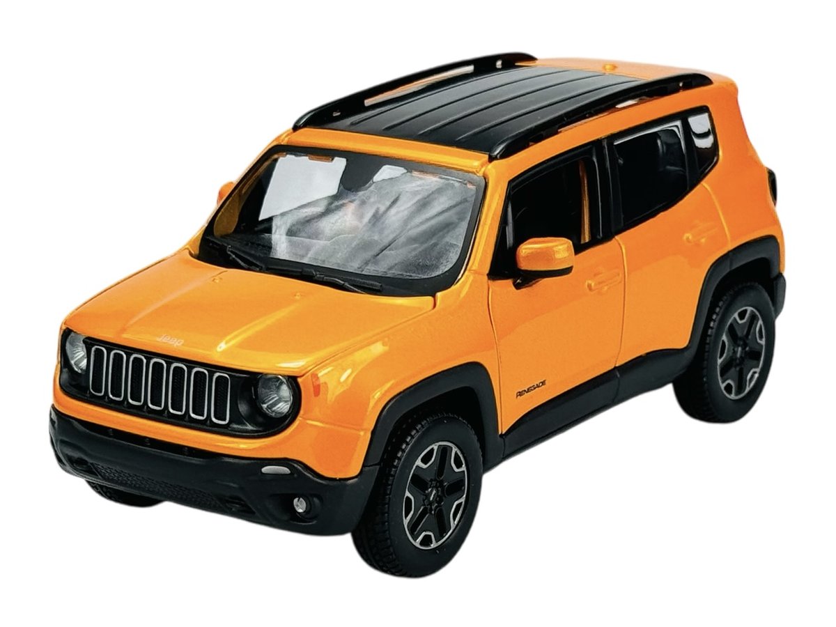 MAISTO JEEP RENEGADE POMARAŃCZOWY 1:24 31282