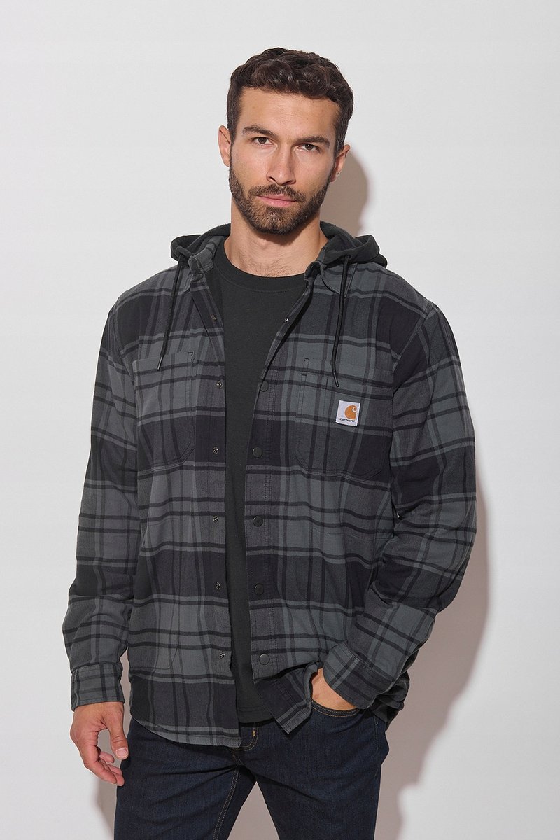 Koszula / Kurtka Carhartt Rugged Flex Flannel Fleece Lined