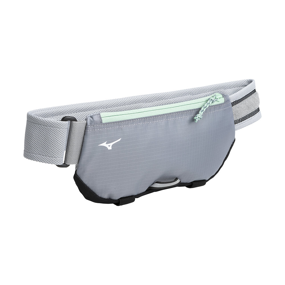 NERKA SASZETKA BIODROWA MIZUNO WAIST POUCH CR GREY