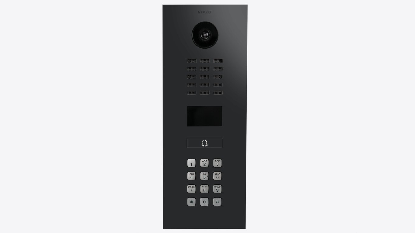 DoorBird D2101KV wideodomofon Czarny