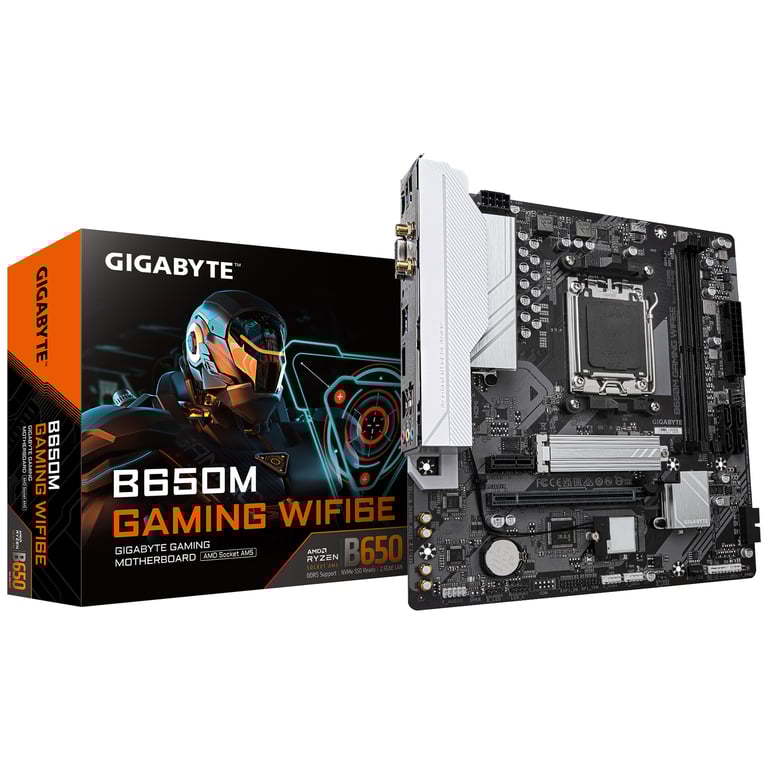 GIGABYTE B650M GAMING WIFI6E płyta główna AMD B650 Gniazdo AM5 micro ATX B650M GAMING WIFI6E