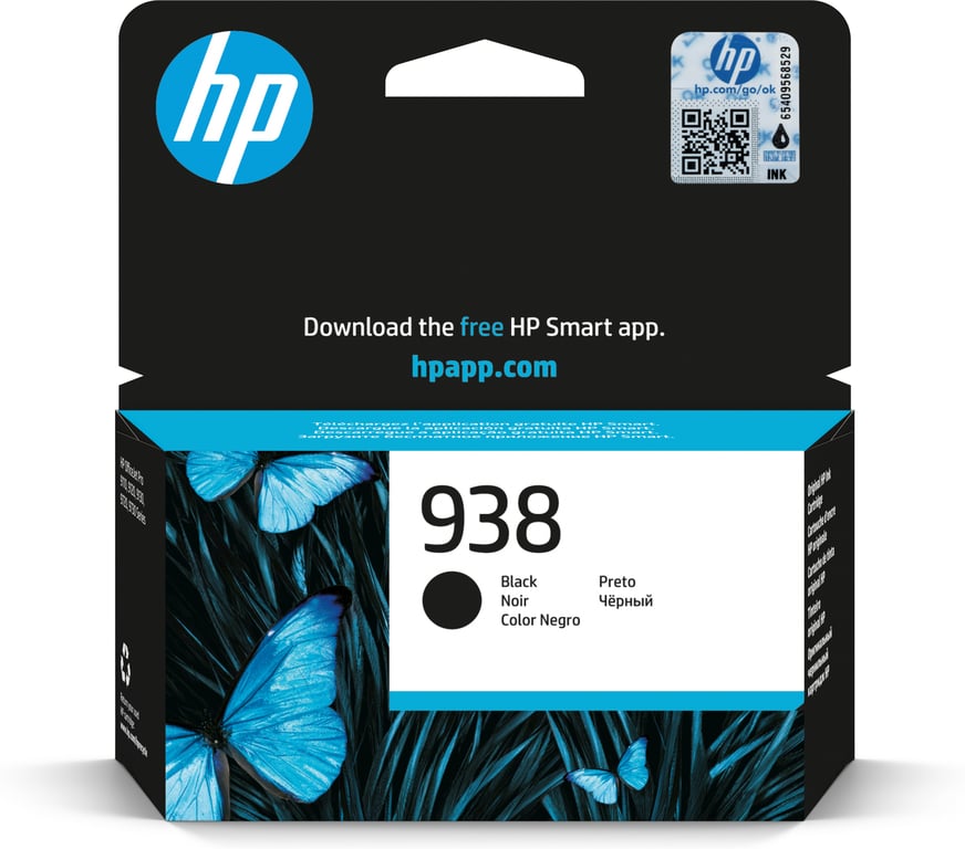 HP Oryginalny wkład z czarnym atramentem 938 4S6X8PE