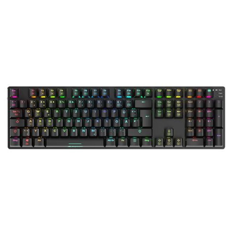 Sharkoon SKILLER SGK36W klawiatura Gaming RF Wireless QWERTZ 4044951040483