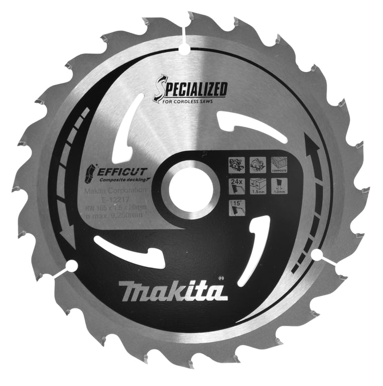 Makita E-12217 ostrze do piły tarczowej 16,5 cm 1 szt.