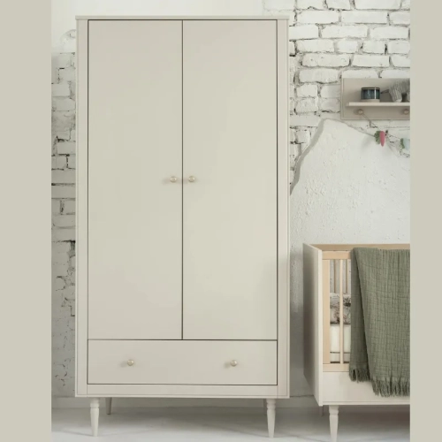 Szafa Petite jasno beżowa Art deco