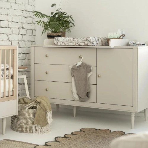 Komoda 3 szuflady + drzwi Petite