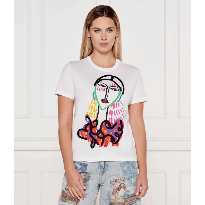 Desigual T-shirt TS_MISURI Regular Fit
