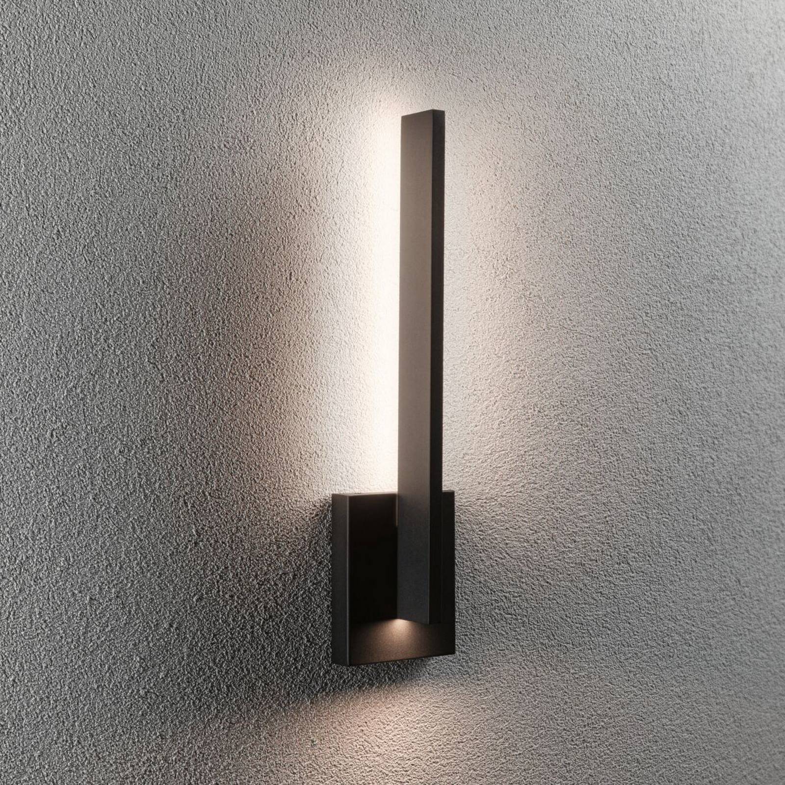 Paulmann kinkiet zewnętrzny LED Levka, antracyt, 49 cm, aluminium IP44