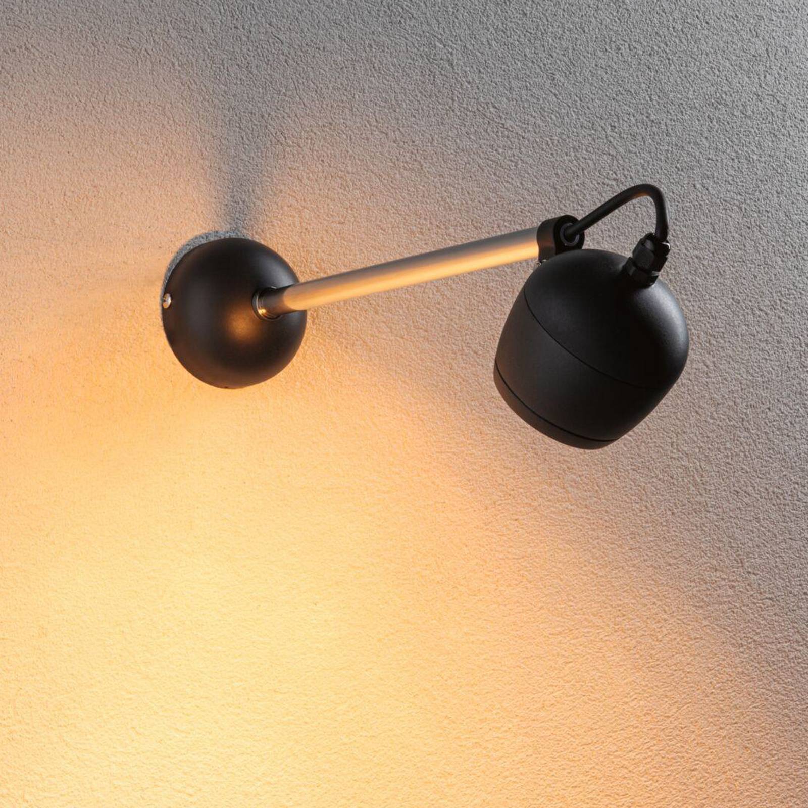Paulmann Smart LED kinkiet zewnętrzny LED Kikolo, antracyt CCT IP65