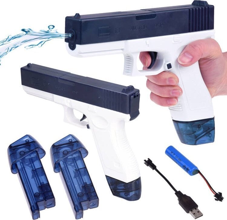 Zabawka elektryczny Pistolet Glock na wodę sikawka ZA4965