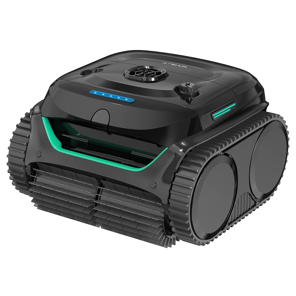 WYBOT C2 Cordless Pool Robot Vacuum Wall and Waterline Cleaning Dual Cleaning Filtration for Inground Pools Up to 1614Sq ft