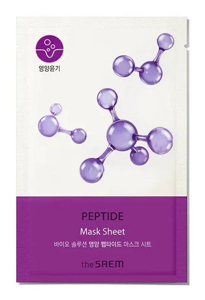 The Saem Peptide Wygładzająca Maska w Płachcie