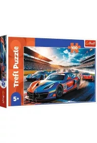 Puzzle, Trefl, Szybka wyścigówka, 100 el.