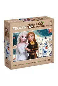 Puzzle Eco 48 Dwustronne Disney Frozen