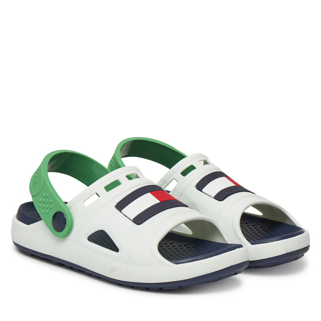 Sandały Tommy Hilfiger T3X2-33905-0083X S Biały