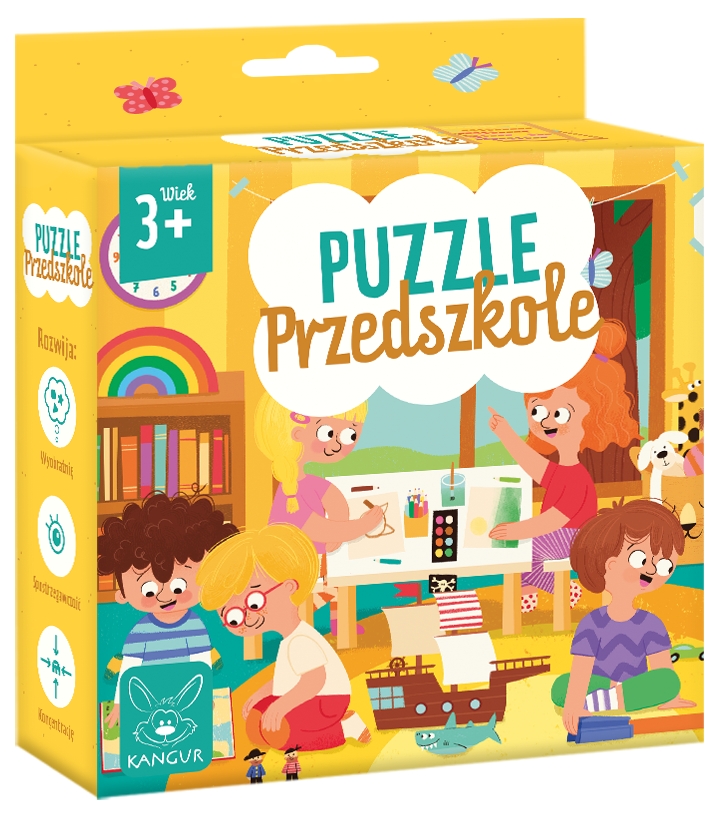 Puzzle 30: Przedszkole. Wiek: 3+
