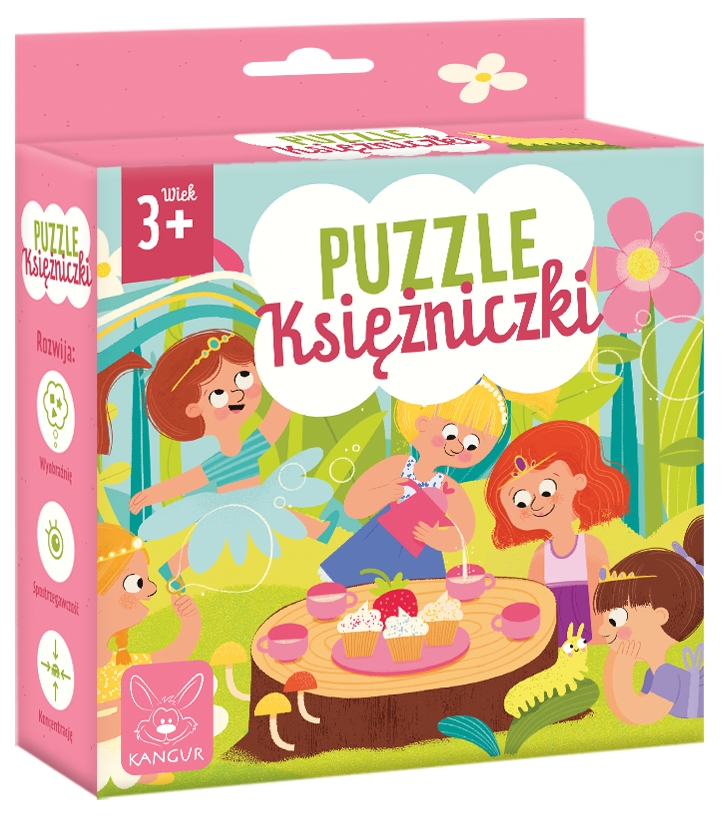 Puzzle 30: Księżniczki. Wiek: 3+