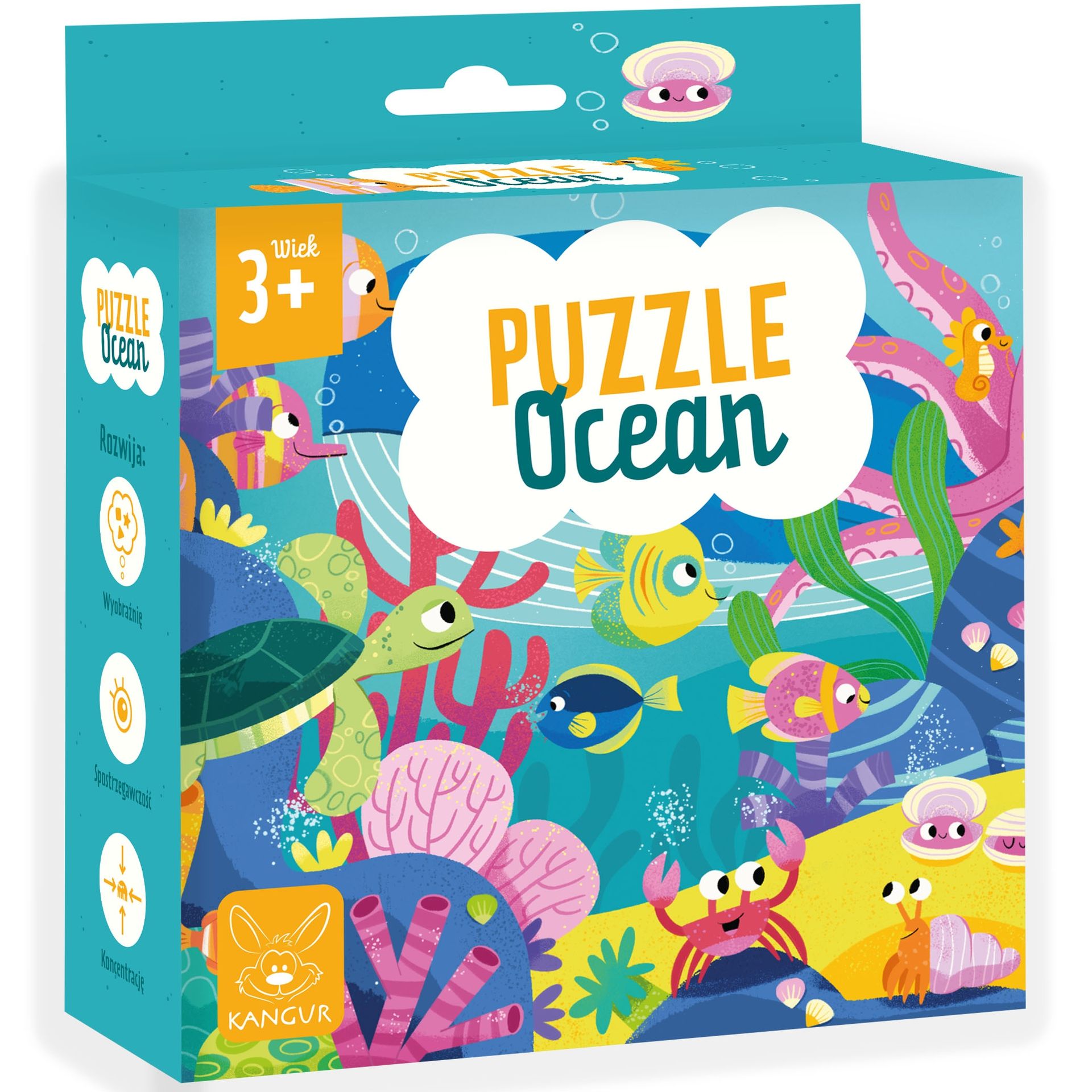 Puzzle 30: Ocean. Wiek: 3+
